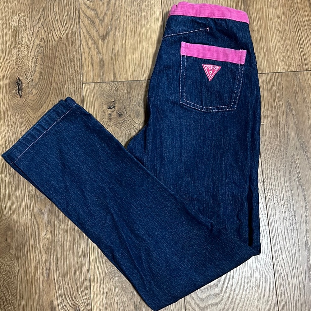 Vintage Guess Jeans Kids Sz 12 Made In USA